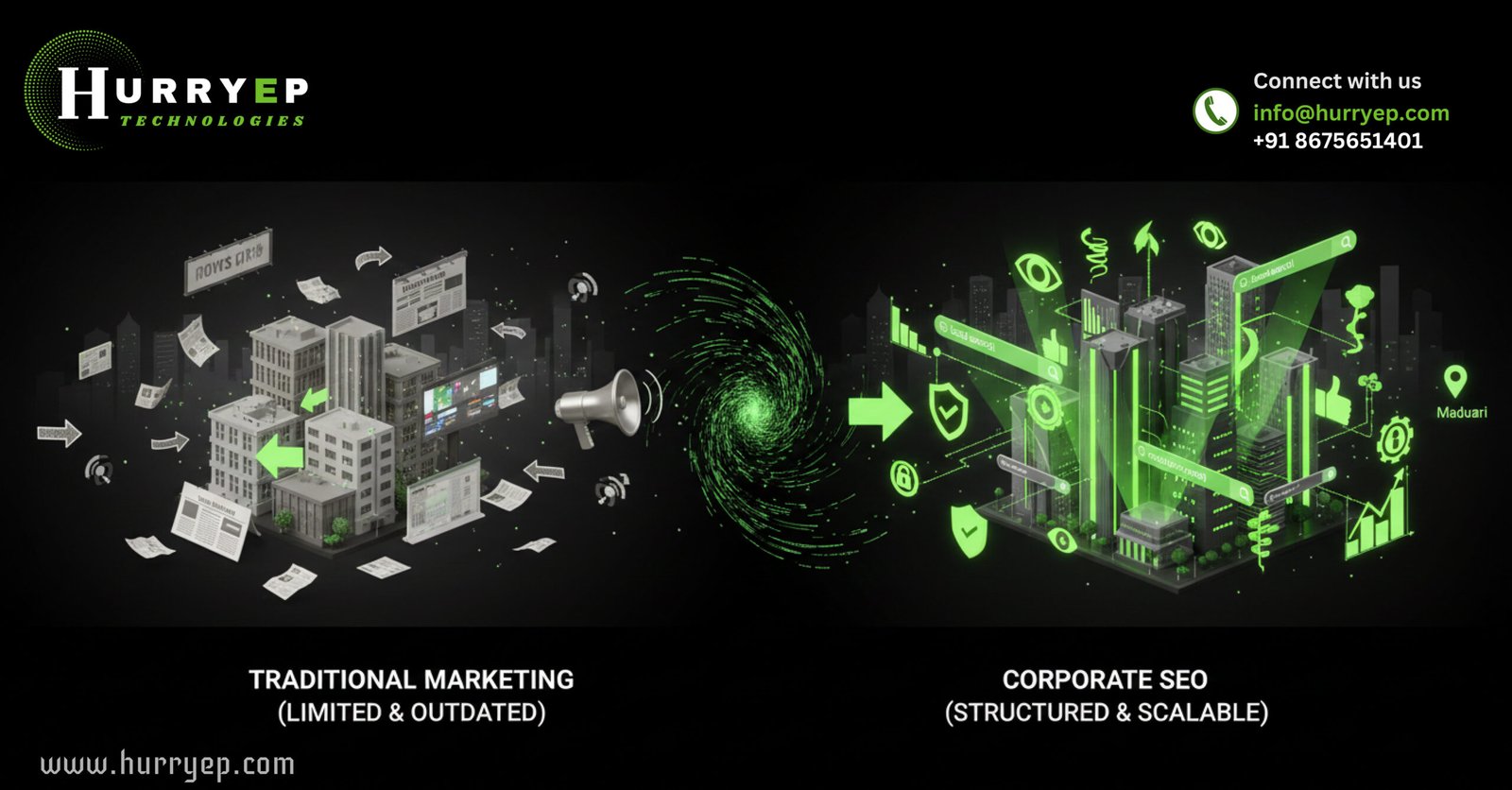 Corporate SEO vs Traditional SEO: What Growing Businesses Must Know