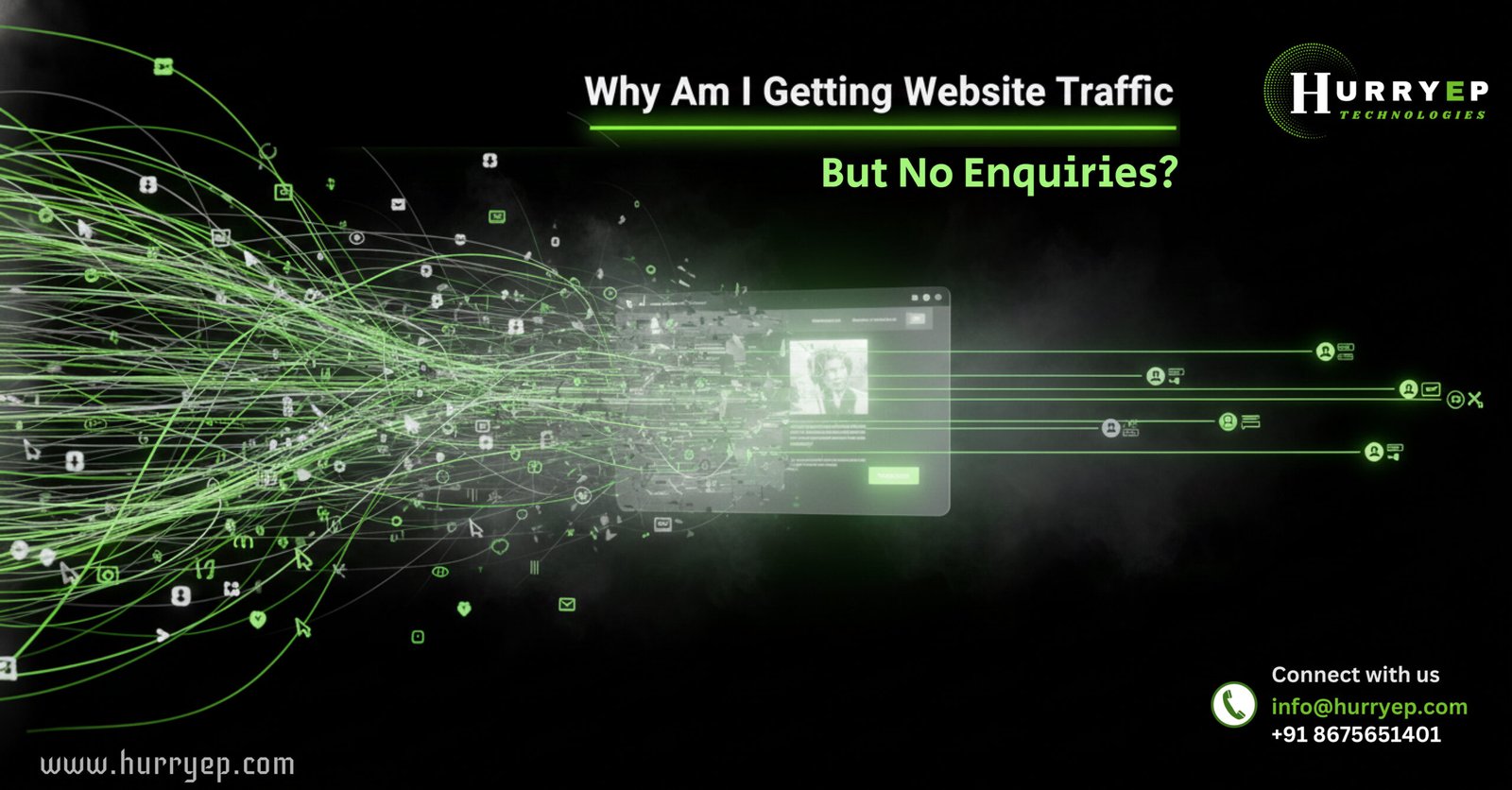Why Am I Getting Website Traffic but No Enquiries?