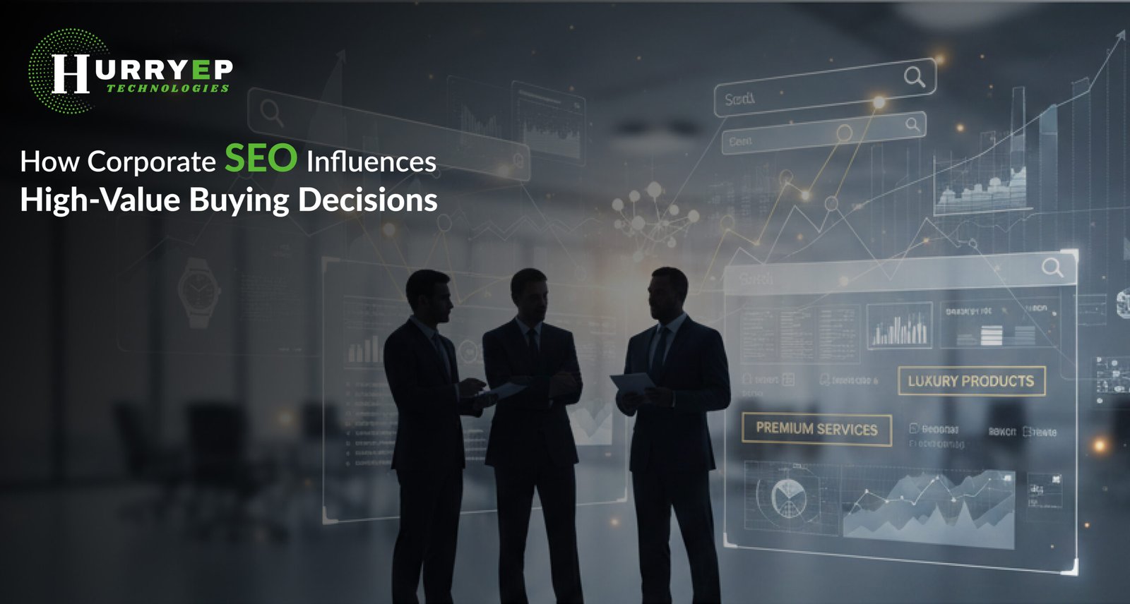 How Corporate SEO Influences High-Value Buying Decisions