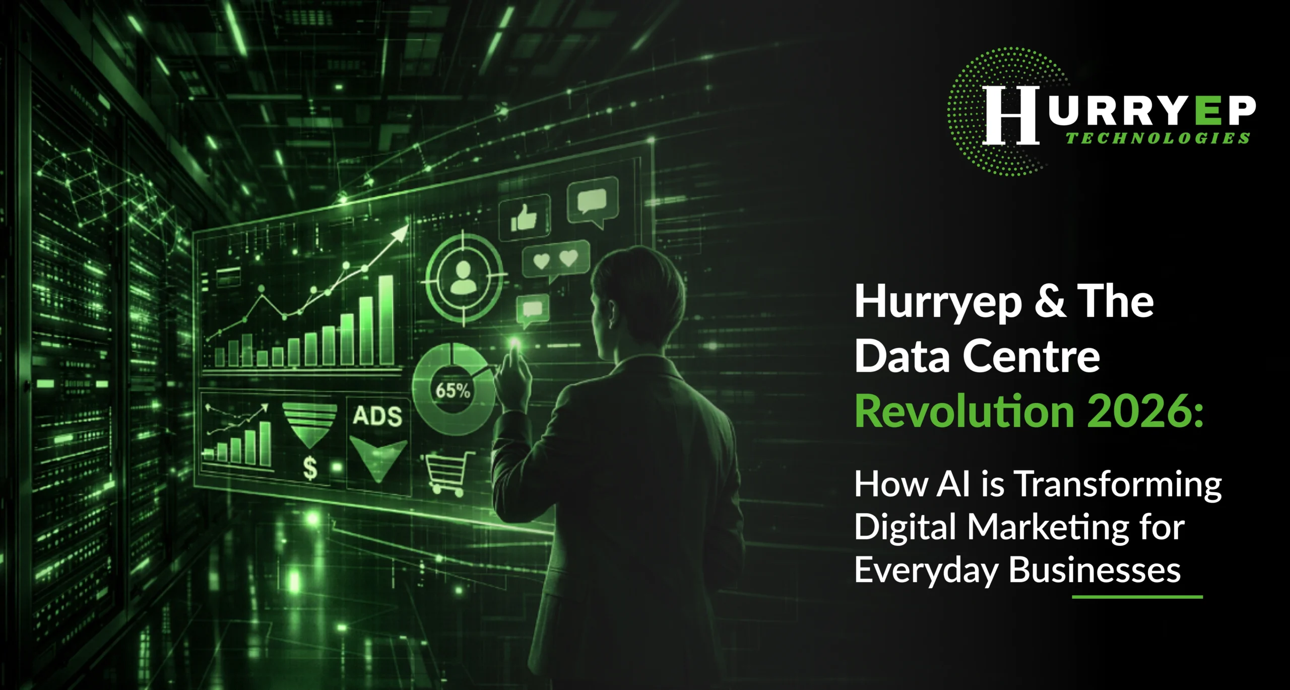 Hurryep & The Data Centre Revolution 2026: How AI is Transforming Digital Marketing for Everyday Businesses