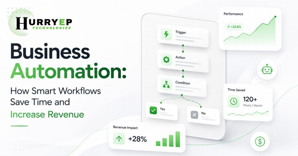 Business Automation: How Smart Workflows Save Time and Increase Revenue
