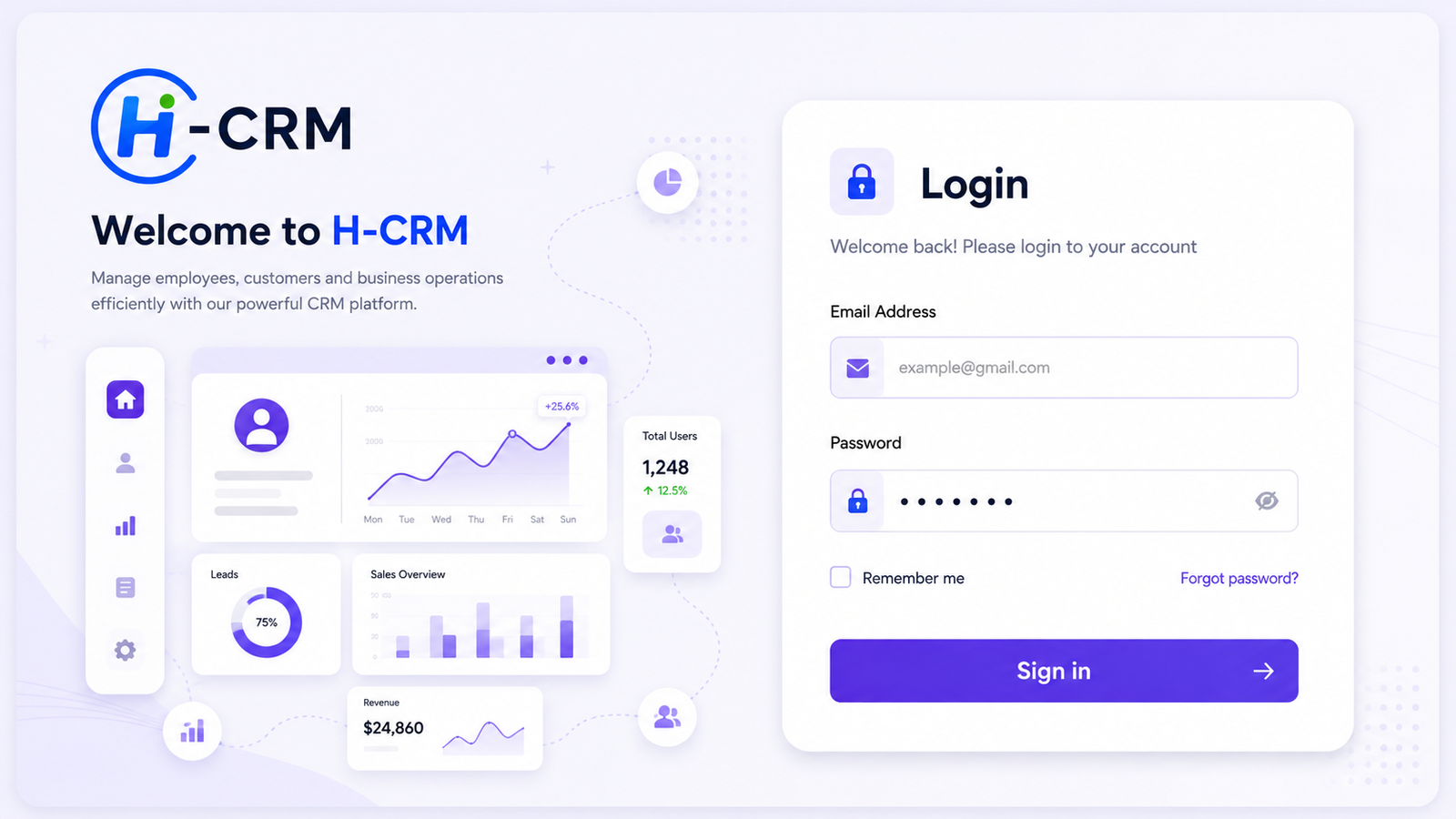 CRM Dashboard