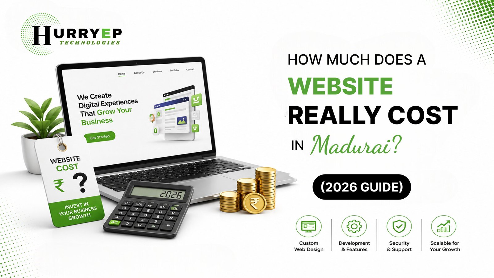 How Much Does a Website Really Cost in Madurai? A Simple 2026 Guide