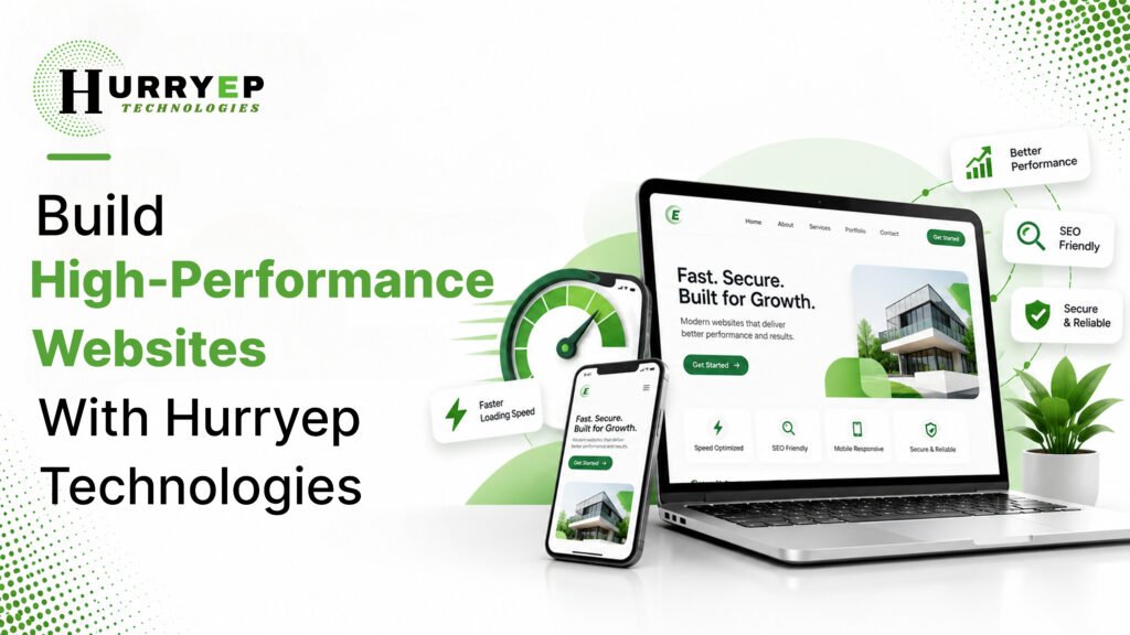 Build High-Performance Websites with Hurryep Technologies