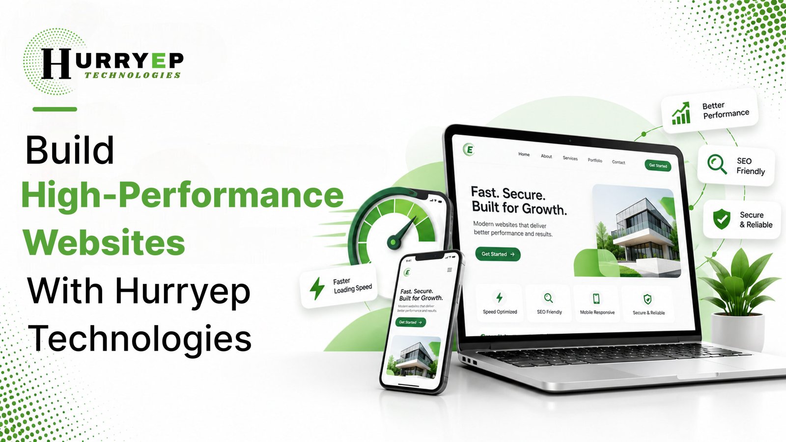 Build High-Performance Websites with Hurryep Technologies
